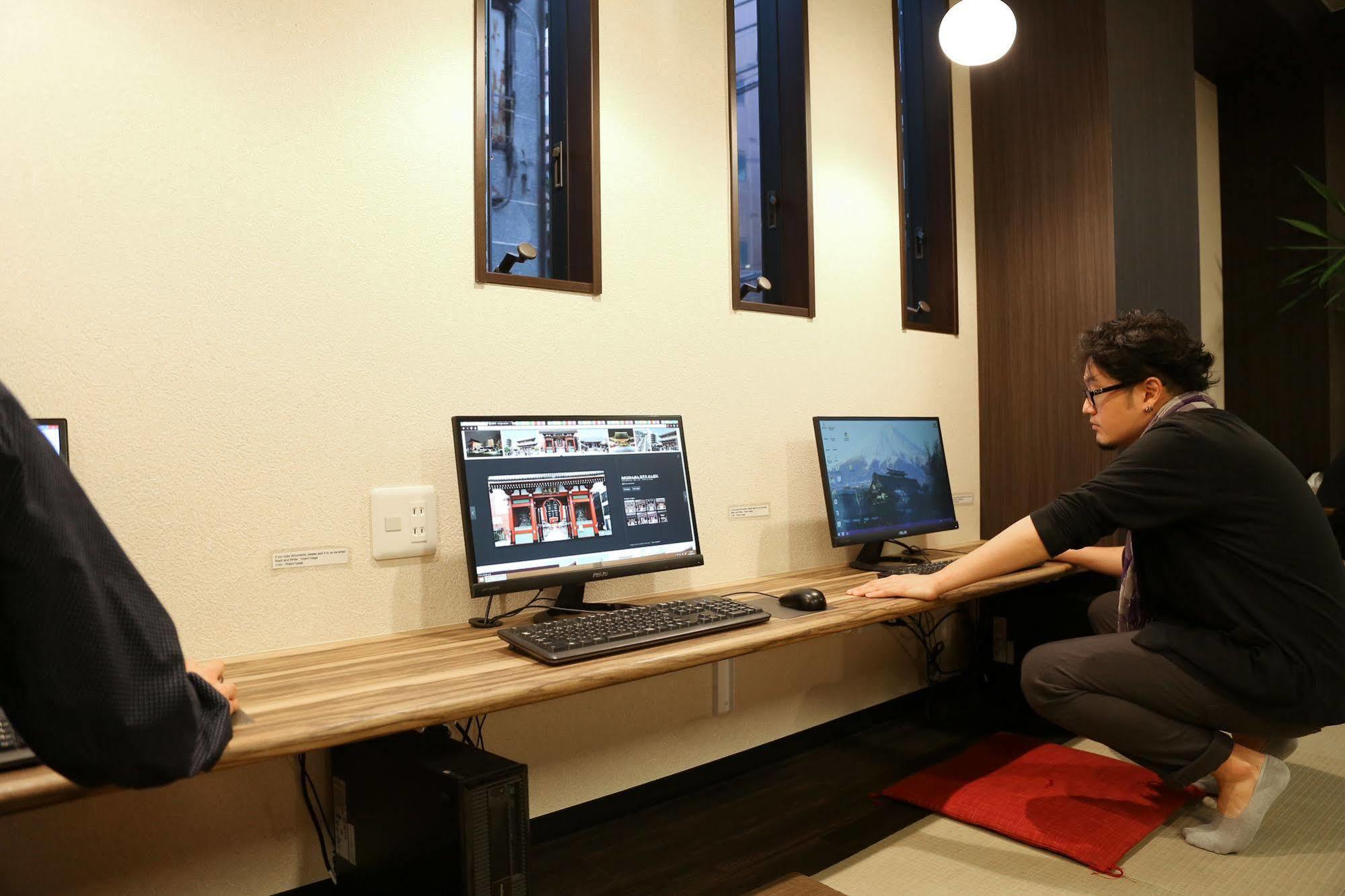 Space Hostel Tokyo Eksteriør billede